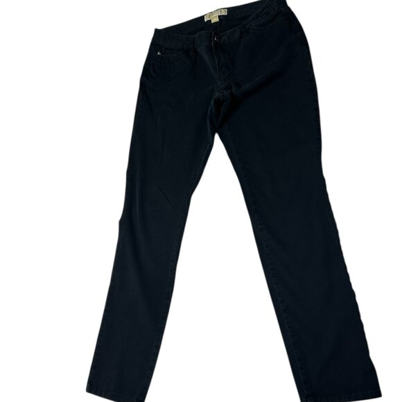Michael MICHAEL KORS Womens Black Stretch Skinny Jeans Size 4 - Picture 8 of 16
